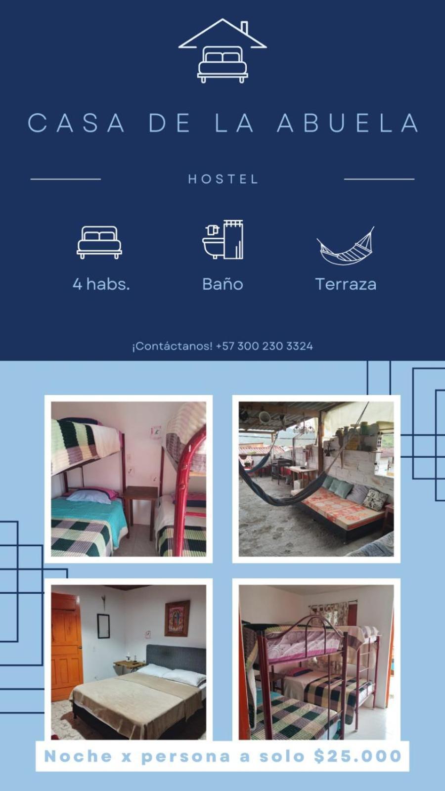 ハルディン Casa De La Abuelaホステル エクステリア 写真